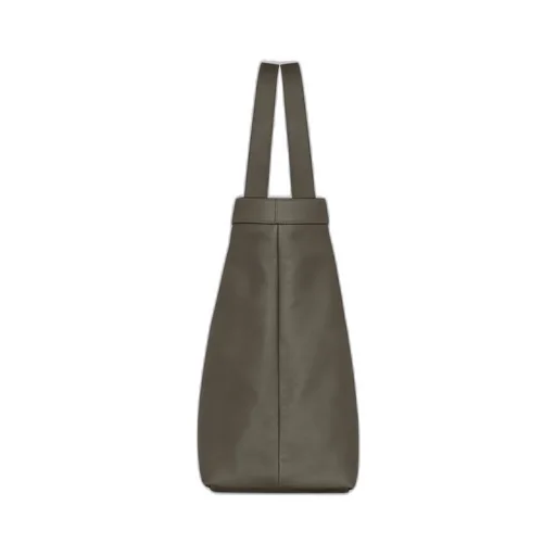 Y Giant Tote In Smooth Leather