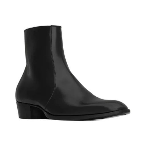 Saint Laurent Roman Zip-Up Ankle Boots