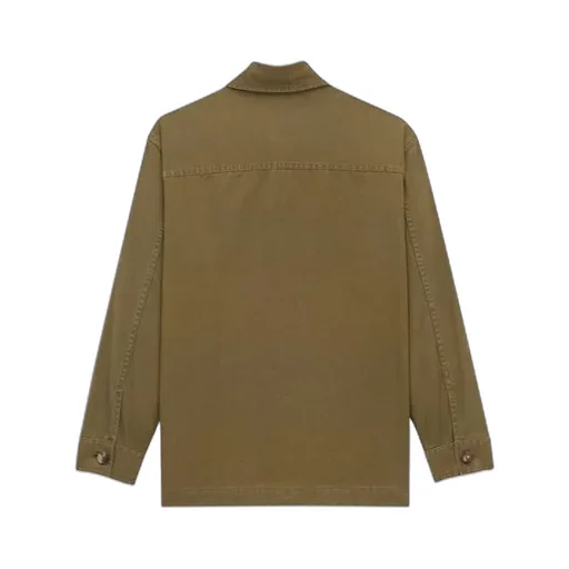 Saint Laurent Cassandre Button-Up Overshirt