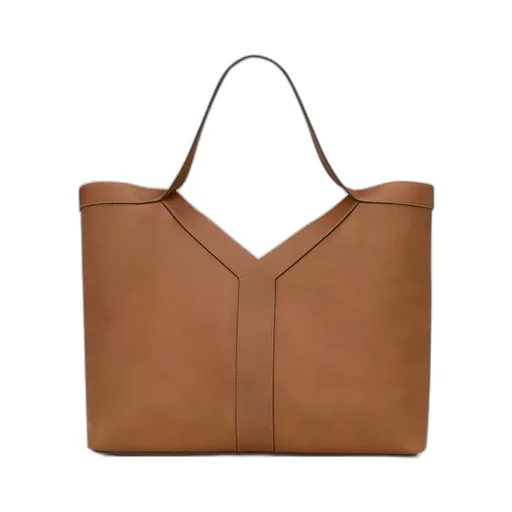 Y Tote In Leather
