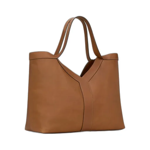 Y Tote In Leather