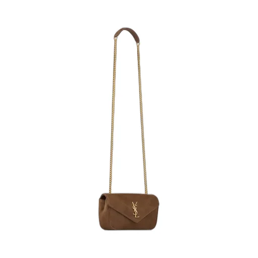 Saint Laurent Loulou Logo Plaque Mini Shoulder Bag
