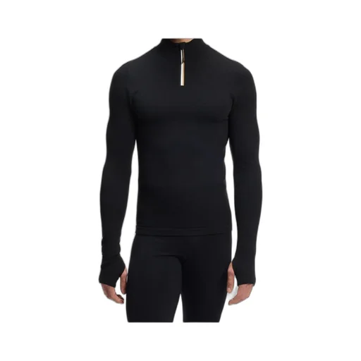 Boss Hugo Boss Logo Embroidered High Neck Ski Top