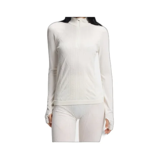 Zip Mock Neck Knitwear