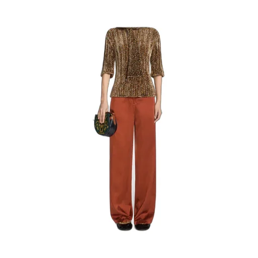 Straight-Leg Casual Pants
