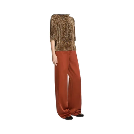 Straight-Leg Casual Pants