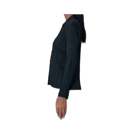 Basics Pleated Long-Sleeve Shirt