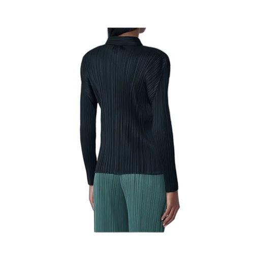 Basics Pleated Long-Sleeve Shirt