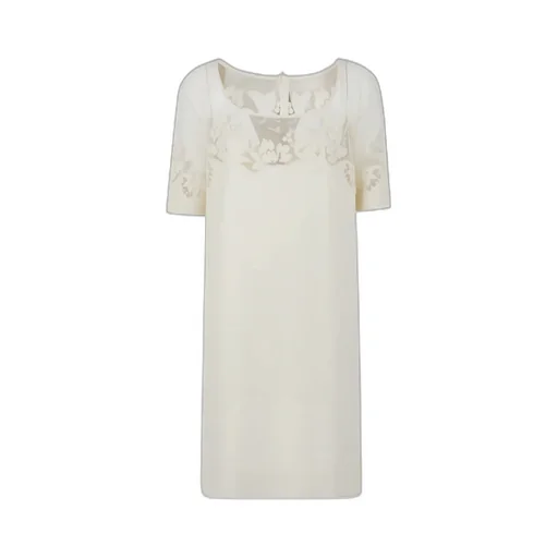 Ermanno Scervino Lace-Trim Shift Dress