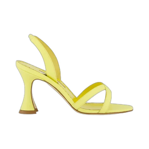 Slingback Cross-Strap Sandals