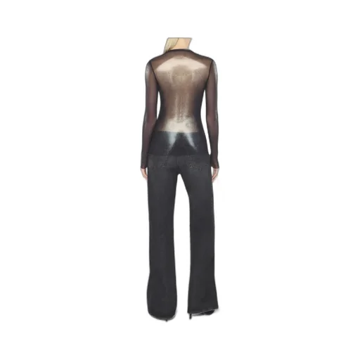 Round-Neck Long-Sleeve Shirt