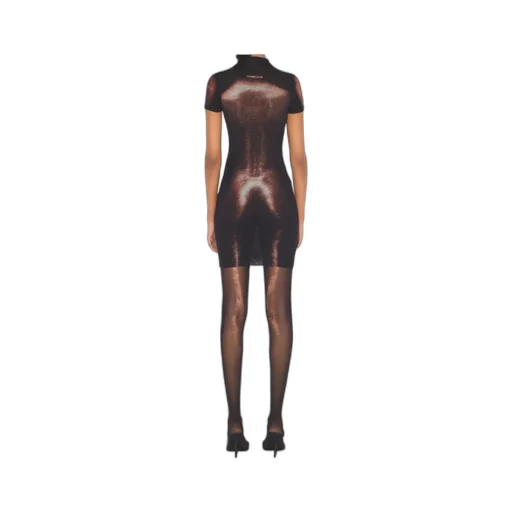 The Short Bronze Body Dust Dress
