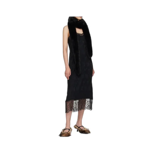 Slim Faux Fur Scarf
