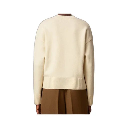 Wool Cashmere V-Neck Sweater