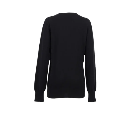Button-Embellished Sweater