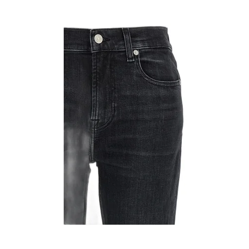Cuffed-Hem Skinny Jeans