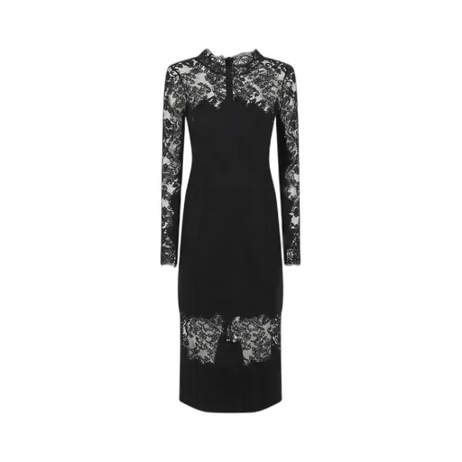 Ermanno Scervino Lace Panel Dress