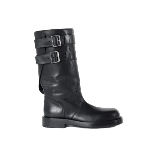 35Mm Osmo Double-Buckle Leather Boots