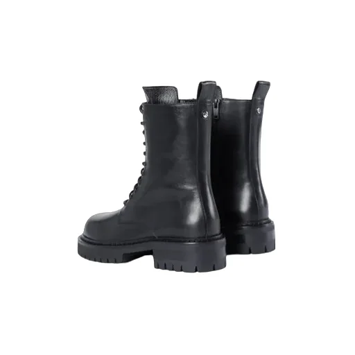 35Mm Osmo Double-Buckle Leather Boots