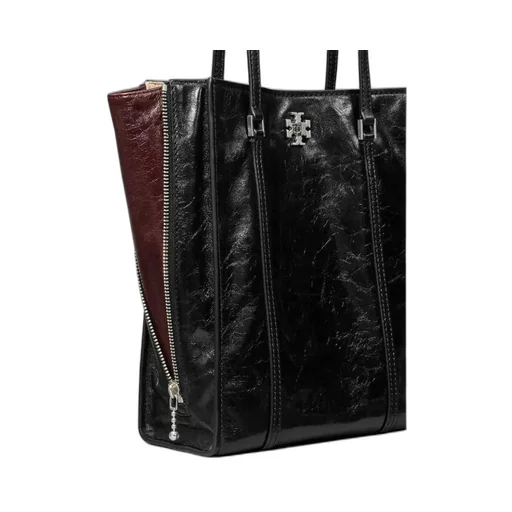 Small Kira Turnlock Panelled Tote Bag