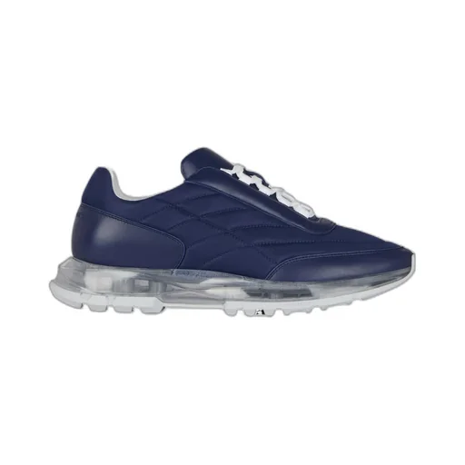 Trainers Sneakers In Padded Nylon And Leather