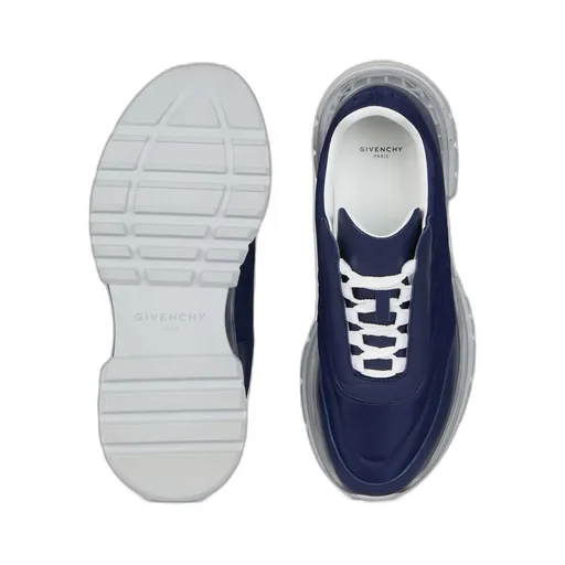 Trainers Sneakers In Padded Nylon And Leather