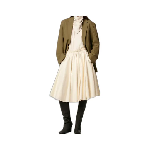 Long-Sleeved Suit Jacket