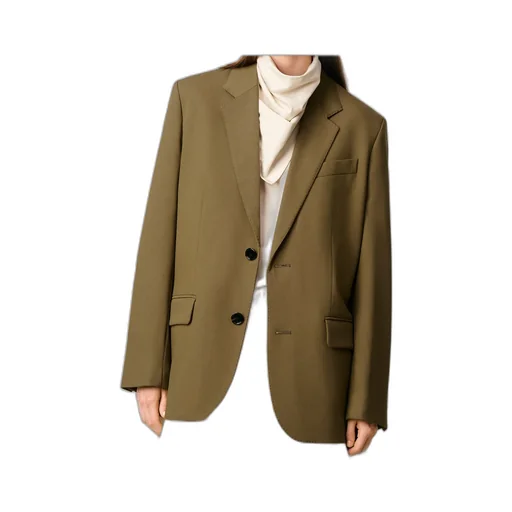 Long-Sleeved Suit Jacket