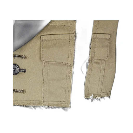 Comme Des GarÇOns Homme Plus Single-Breasted Paneled Blazer