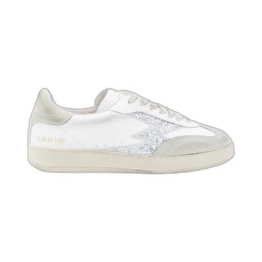 Moaconcept Glitter Detailed Lace-Up Sneakers
