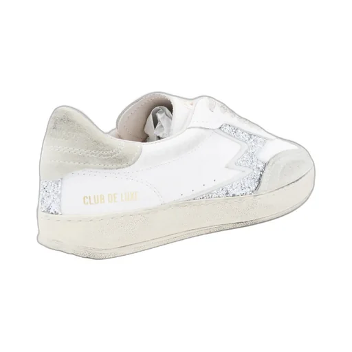 Moaconcept Glitter Detailed Lace-Up Sneakers