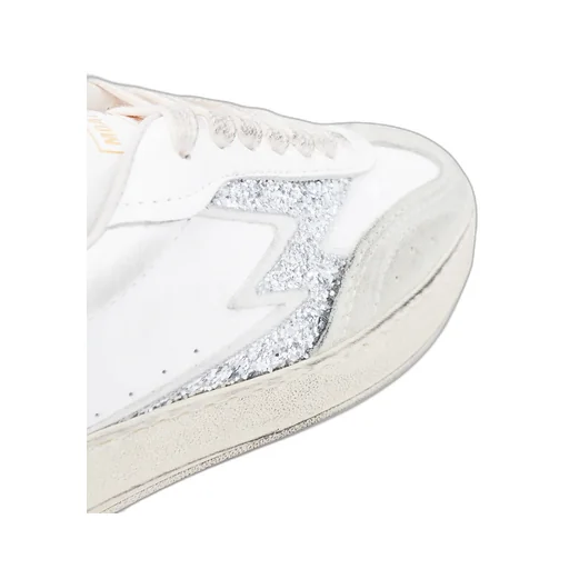 Moaconcept Glitter Detailed Lace-Up Sneakers