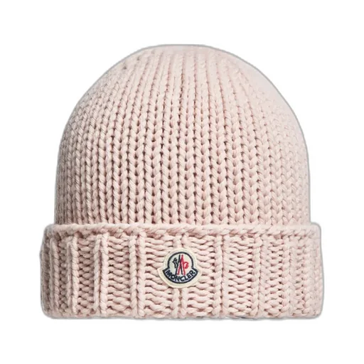 Moncler Enfant Logo Patch Beanie