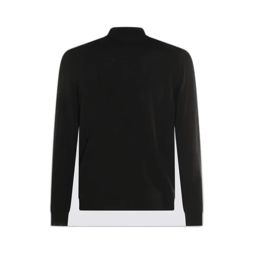 Long-Sleeve Polo Sweater