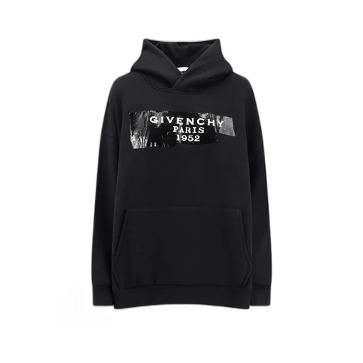 Givenchy Logo Printed Drawstring Hoodie