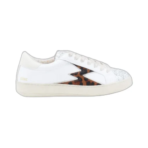 Moaconcept Iconic Glitter Lace-Up Sneakers
