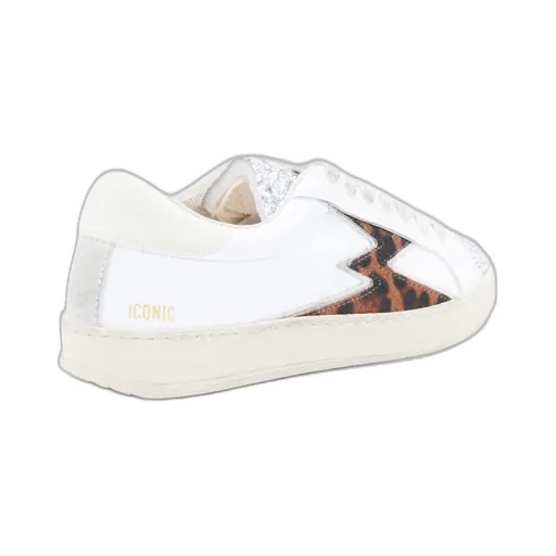 Moaconcept Iconic Glitter Lace-Up Sneakers