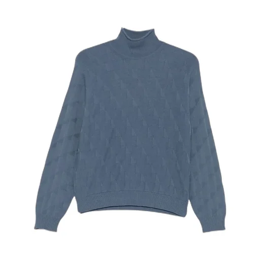 Emporio Armani High Neck Knitted Jumper