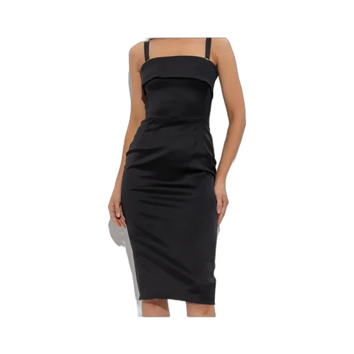 Satin Strap Dress