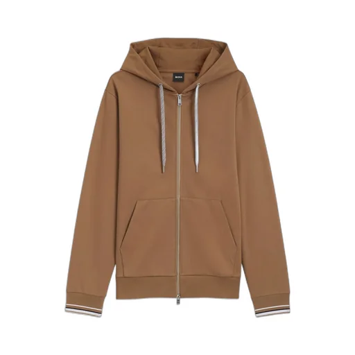Zip-Fastening Hoodie