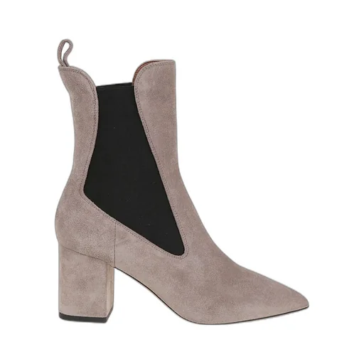 70Mm Pointed-Toe Block-Heel Chelsea Boots