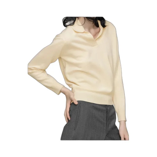 Virgin Wool Polo Shirt