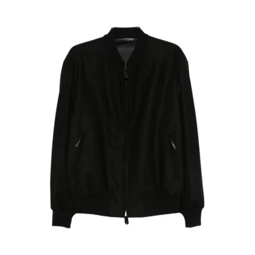 Zip-Fastening Bomber Jacket