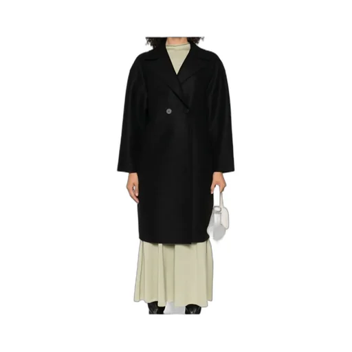 Double-Breasted Wool Coat
