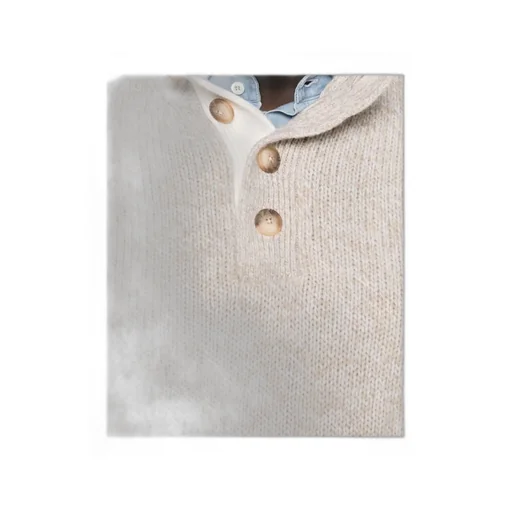 Gran Sasso Ribbed High Neck Knitwear