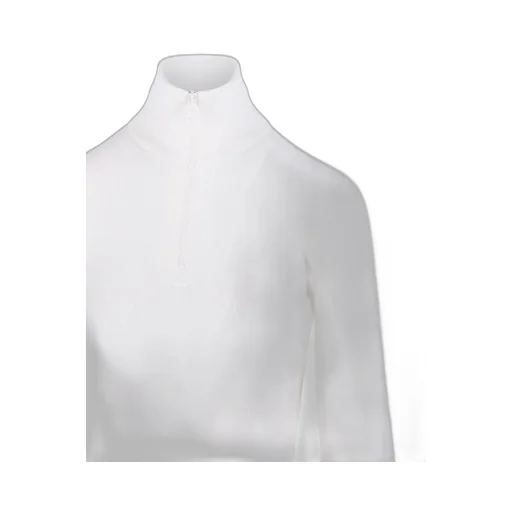 CourrÈGes Zipped Mock Neck Jumper