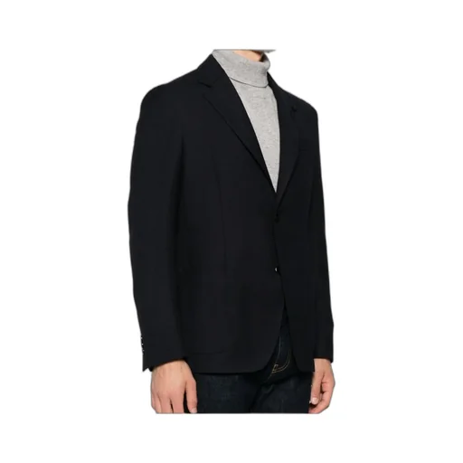 Lardini Long Sleeve Single-Breasted Blazer