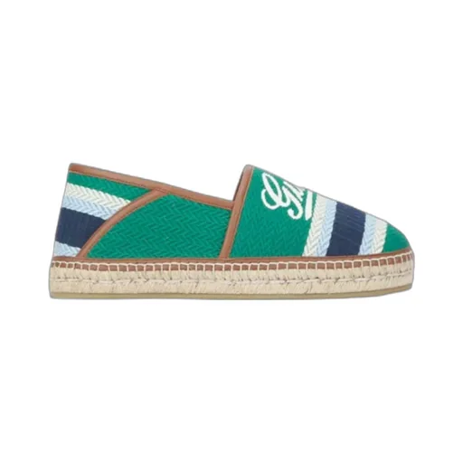 Gucci Script Slip-On Espadrilles