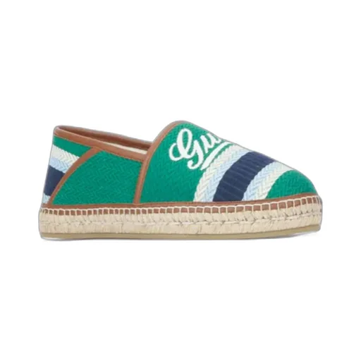 Gucci Script Slip-On Espadrilles