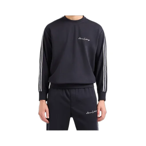 Side-Stripe Long-Sleeve T-Shirt